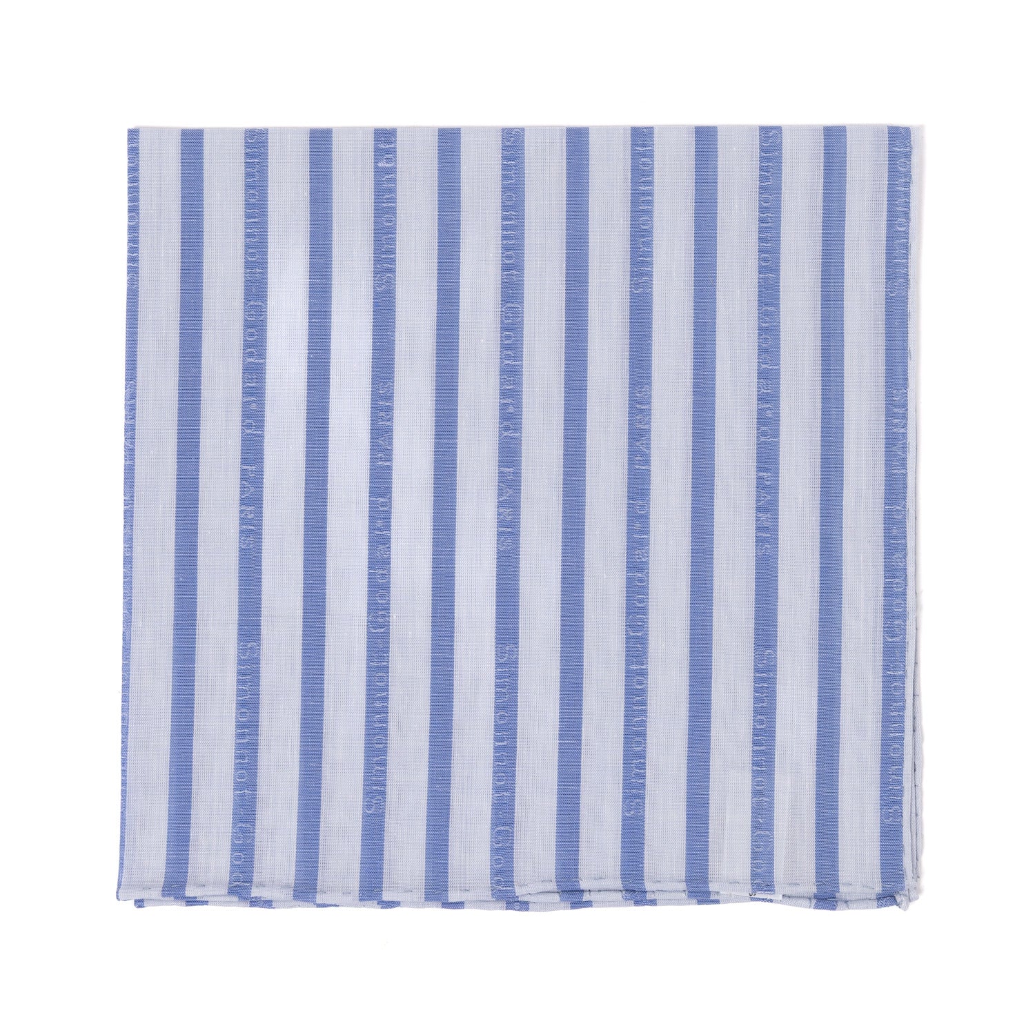 Taschentuch "Vintage Stripe" aus reiner Baumwolle - Handrolliert